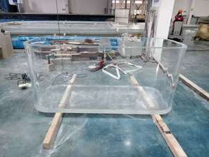 Acuario de plexiglás de acrílico transparente alto - Product Image 2