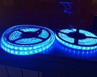 Nouvelle bande lumineuse LED 24V DC 5050SMD RGBW 4-en-1 avec contrôle par application, certifiée IP68, en matériau PC
