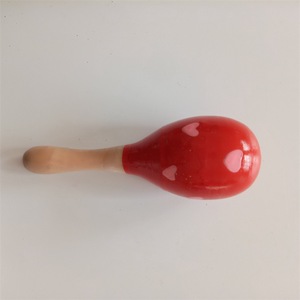 Maracas de Madera, Instrumento de Percusión, Juguete Musical para Bebés y Niños, Herramienta de Enseñanza para la Educación Temprana, Bola de Arena - Product Image 4