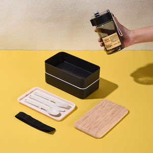 Juego de Loncheras Estilo Japonés para Servicios de Hotel y Programas de Regalos Corporativos, Diseño de Dos Capas con Accesorios Completos - Product Image 5