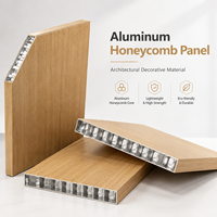 Panneau composite en aluminium anodisé de haute qualité, ignifuge, à âme alvéolaire, PVDF PE ACP ACM, compétitif