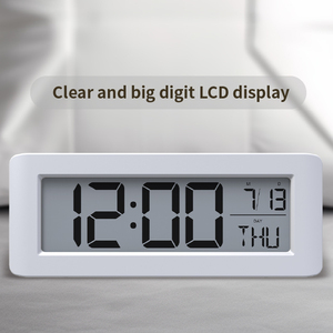 Reloj Despertador RC Minimalista con Retroiluminación, Movimiento Electrónico, Radio LUMINOVA, Pantalla de Temperatura y Humedad, Venta Directa de Fábrica - Product Image 6