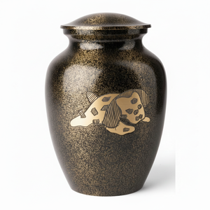 Urnas de cremación decorativas de latón para cenizas de mascotas, urnas funerarias pequeñas, urna de suministros funerarios, urnas clásicas y elegantes para mascotas al por mayor - Product Image 1