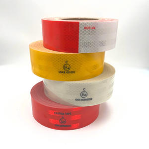 <span class=keywords><strong>Prix</strong></span> usine point adhésif C2 rouge blanc camions <span class=keywords><strong>remorque</strong></span> autocollants réfléchissants rétro bande réfléchissante camion queue attention réflecteur - Product Image 4