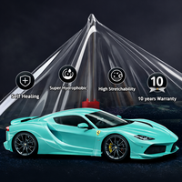 Protection de peinture automobile en TPU transparent personnalisable 7,5 mil, membrane résistante à l'abrasion, surface à effet de goutte d'eau, approvisionnement en gros pour concessionnaires automobiles