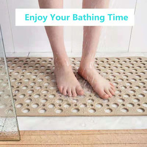 2025 חם מכירה ידידותי לסביבה tpe גומי רצפת אמבטיה אנטי החלקה מחצלת מקלחת ללא להחליק מחצלות - Product Image 6