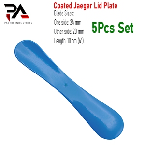 Plaque de protection des paupières ophtalmiques autoclavable Jaeger, non conductrice, avec revêtement, pour instruments chirurgicaux de la cornée et du globe oculaire - Product Image 1