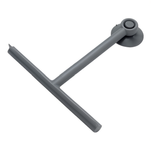 Shower <b>window</b> <b>squeegee</b> with suction cup (23x22cm) GUMMY Grey 264108 - Product Image 2
