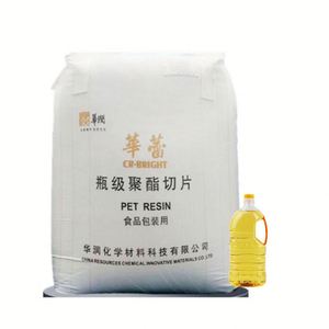 Gránulos de Resina PET Virgen Blanca de Grado Alimenticio Cr-8863 para Moldeo por Soplado, Bolsa Grande de 1100 kg para Productos de Resina PET - Product Image 1