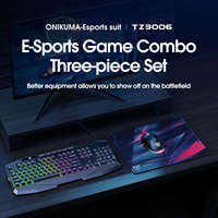 ONIKUMA TZ3006 3-in-1 Combination Set Includes G22 USB 104 Keys RGB Backlit Gaming Keyboard DPI3600 Wired Gaming Mouse in Stock