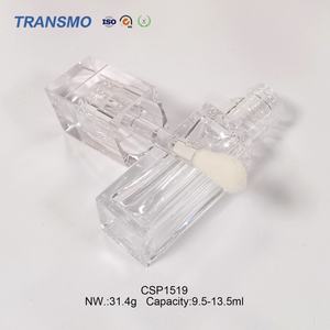 Tube de brillant à lèvres de grande taille 9,5-13,5 ml, tube cosmétique vide carré transparent en PET, emballage de haute qualité, récipient - Product Image 5