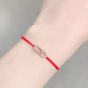 Fashionable Unisex Good Luck Messikars Charm <b>Bracelets</b> Stainless Steel Zircon Heart <b>Cute</b> Style Anniversary Bezel Jewelry - Product Image 5