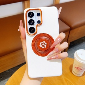 Business Magnetic PU Leather <b>Phone</b> Case for Samsung S26 S24 S25 Ultra Plus With Metal Heat Dissipation Hole Shockproof Cover - Product Image 6