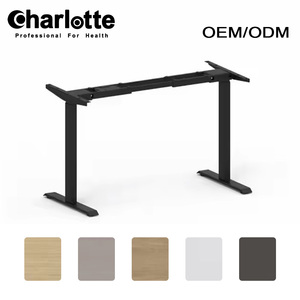 Marco de escritorio eléctrico de altura ajustable de doble motor IR20F del fabricante <span class=keywords><strong>Charlotte</strong></span> Desk Home Office Solution - Product Image 2