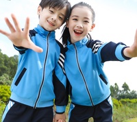 Service OEM, ensemble de survêtement scolaire personnalisé, unisexe, vêtements de sport patchwork, vestes de course, pantalons de survêtement, uniformes scolaires à fermeture éclair