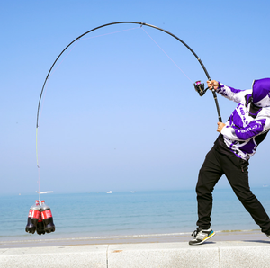 Nuevo Combo telescópico de 2,1-5,4 M, herramientas giratorias de fibra de carbono en blanco, cañas de pescar con mosca - Product Image 5