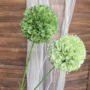 Fleur d'hortensia artificielle Jinxi en tissu de soie pour décoration de mariage et de maison 24079009634 - Product Image 2