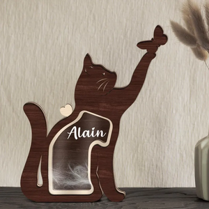 Hair Keepsake <b>Memorial</b> <b>Box</b> Gift Wooden Loss Dog - Product Image 3