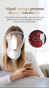 Appareil de beauté haut de gamme en or avec LED pour le visage et le cou, traitement anti-rides et cicatrices, nouvelle expérience cutanée - Product Image 6