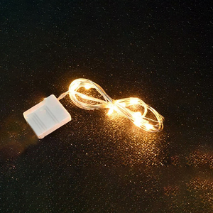 Custom Led Copper Wire String Lamps Lights Flowers Bouquet Decoration Gift Box Star Lights Christmas Lights White Box Bedroom - Product Image 5