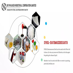 Argilla di Diatomite, Terra Diatomacea in Polvere, Ausilio per Filtrazione, Trasportatore a Coclea Flessibile Kiselbur Pu, Bianco, Sacco da 20kg - Product Image 2