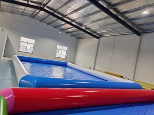 สระว่ายน้ำเป่าลมคุณภาพสูงสำหรับกลางแจ้งและในร่มโอกาสทางการค้าสวนสนุกสิ่งอำนวยความสะดวกในร่มกลางแจ้ง - Product Image 4