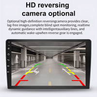 Estéreo para Auto Portátil MP5 Universal de 9 Pulgadas con Pantalla, CarPlay Inalámbrico, Linux, Control por Voz, Navegación, Pantalla Táctil, Fácil de Instalar