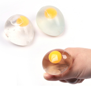 Juguetes de Pelota de Agua con Forma de Yema de Huevo, Divertidos, para Aliviar el Estrés, de TPR Suave, Venta al Por Mayor - Product Image 6