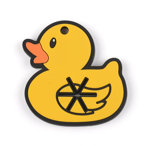 Dispensador de Bolsas para Excremento de Perro de Silicona PVC Ecológico con Forma de Corazón Marrón y Logotipo Personalizado - Product Image 5