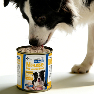 400g Mousse de thon biologique pour chat et chien, riche en protéines, faible en glucides, saveurs variées, Chine - Product Image 1