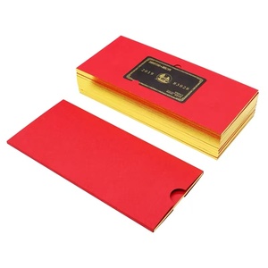 Porta Carte <span class=keywords><strong>VIP</strong></span> di Lusso Personalizzato con Logo in Stampa Oro, Busta Porta Tessere in Carta, Stampa Personalizzata Esclusiva per <span class=keywords><strong>VIP</strong></span> - Product Image 2