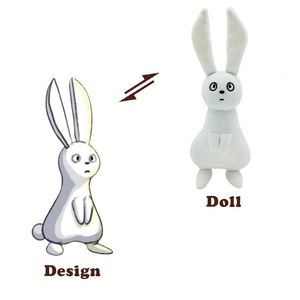 CustomPlushMaker ตุ๊กตาสไตล์จิบิแบบยูนิเซ็กซ์ ของเล่นตุ๊กตาขนาดสั่งทำได้ ออกแบบตุ๊กตาอนิเมะตามสั่ง สร้างตุ๊กตาของคุณเอง - Product Image 3