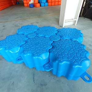 Plataforma <span class=keywords><strong>Flotante</strong></span> Antienvejecimiento <span class=keywords><strong>de</strong></span> HDPE para Embarcaciones, Botes a Pedal, Botes a Motor, Cría <span class=keywords><strong>de</strong></span> Aves Acuáticas y Uso Peatonal en el Agua - Product Image 4