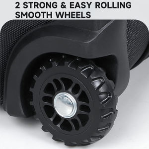 High Quality Polyester Waterproof Hard Case Lightweight Golf Travel <b>Bag</b> with Wheels for <b>Airplane</b> Use - Product Image 5