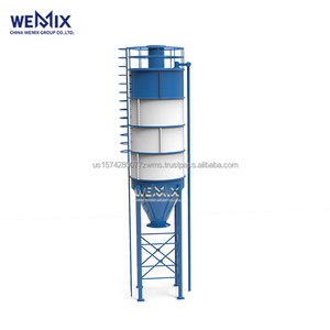Silo de cemento tipo panel de 60 T Silo de cemento de 60 toneladas Tanque de cemento ensamblado Silo de montaje rápido - Product Image 1