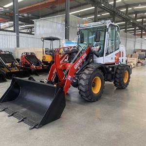 Tracteur agricole compact neuf avec moteur CE EPA, pelle rétrocaveuse sur roues et godet - Product Image 4