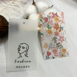 Giấy Treo Tag Bán Buôn, Nhãn Và Hangtags, Tùy Chỉnh Thiết Kế Tái Chế Quần Áo Giấy Treo Tag - Product Image 3