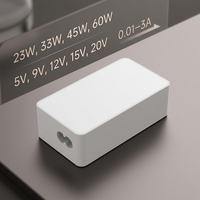 Alimentation CCTV pour contrôle d'accès 5V 9V 12V 15V 20V 2A 3A 15W 27W 36W 45W 60W Adaptateur secteur USB Charge PD 3.0 pour bureau