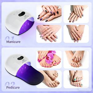 <span class=keywords><strong>Lampe</strong></span> à ongles <span class=keywords><strong>UV</strong></span> LED professionnelle 48W, prise EU, temps de durcissement automatique de 30s, GRS 100% plastique recyclé, sécheuse à ongles OEM/ODM - Product Image 4