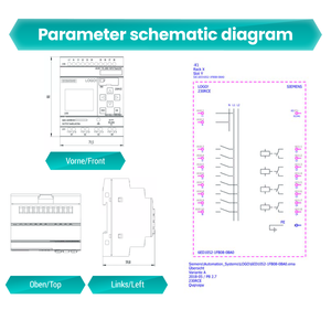 SIEMENS nuovissimo originale con il LOGO del Display 230RCE Logo Logic modulo 6ED1052-1FB08-0BA0 Siemens Logo <span class=keywords><strong>logica</strong></span> 6ED1052-1FB08-0BA2 - Product Image 6
