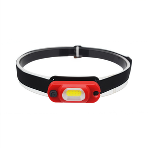 Lampe frontale COB fine avec module lumineux pivotant et bande réglable souple pour les tâches de proximité, la course à pied, le camping, la réparation - Product Image 2