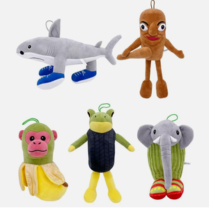 Peluche Squalo Super Morbido Tralalero Tralala, Imbottito in Cotone PP con Fodera in Rete, Orsetto per Regali di Compleanno e Natale per Bambini, Antistress - Product Image 2