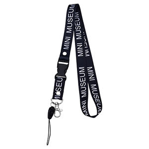 Lanière en polyester de haute qualité avec logo personnalisé en sérigraphie pour cartes d'identité et porte-clés - Product Image 1