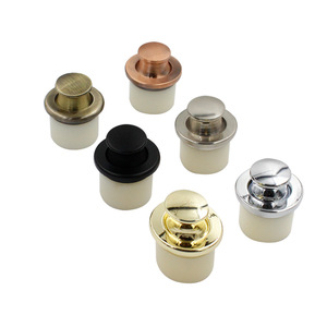 Furniture Handle And Knob Round Zinc Alloy Plated Durable Cabinet <b>Hardware</b> Modern Design - Product Image 1