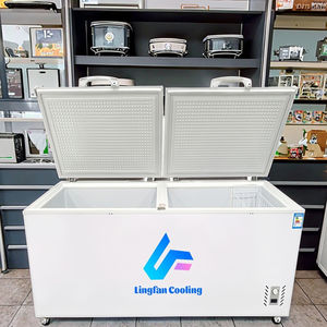 Congélateur coffre à grande capacité, haute qualité, à température unique, ouverture par le haut, congélateur profond, réfrigérateur - Product Image 5