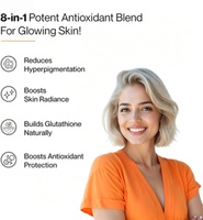 Complément alimentaire en comprimés effervescents au glutathion contenant de la vitamine C, qui a des effets blanchissants sur la peau et élimine les taches de rousseur