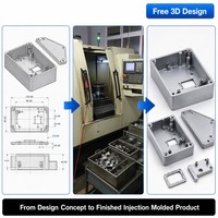 Contenitore in Plastica Industriale Stampato a Iniezione Personalizzato con Coperchio e Componenti di Montaggio, Produttore OEM Cinese, Fabbrica di Origine
