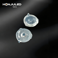 Lentille LED en PMMA à texture de grille diffuse 10/13mm, pour trépied extérieur, haute transmission lumineuse, personnalisée pour panneau de rétroéclairage TV et boîte lumineuse