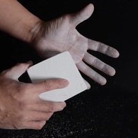 Bloc de magnésie de gymnastique blanc premium, doux et moelleux, type ASMR, avec impression de logo pour l'entraînement