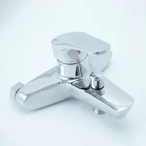 china supplier bathroom shower tap In-Wall zinc body cold and hot water bathtub faucet mixer